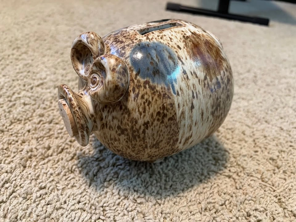 Pottery Piggy Bank - photo 2
