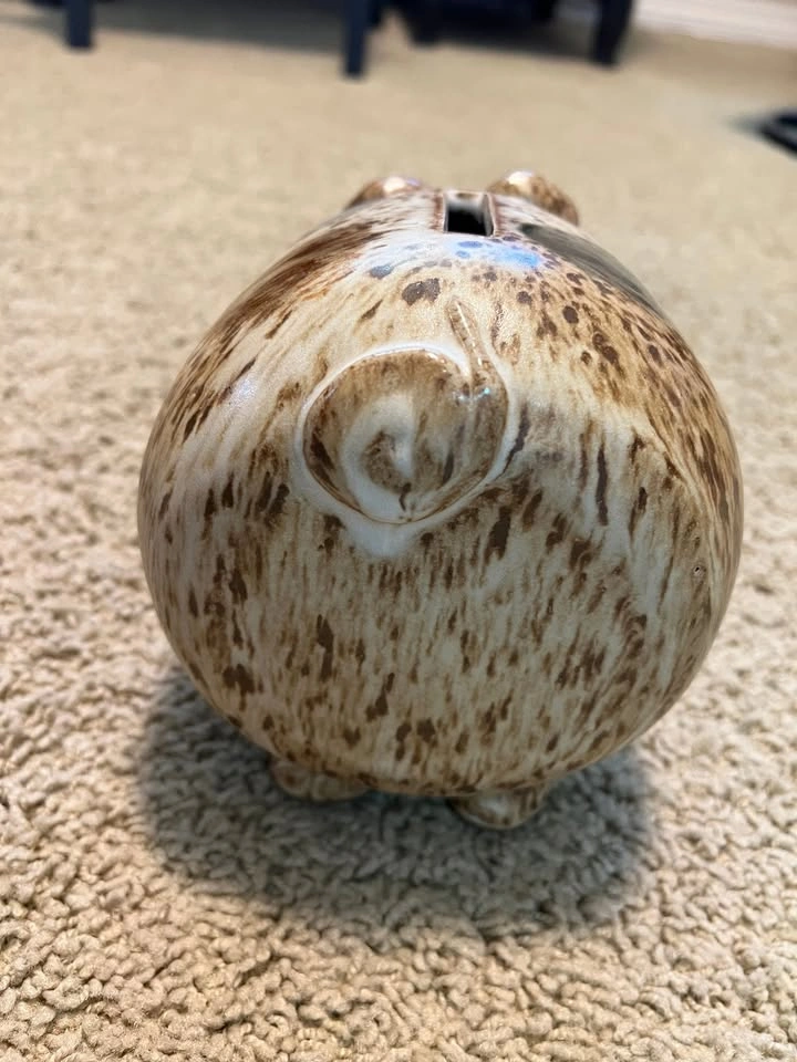 Pottery Piggy Bank - photo 3