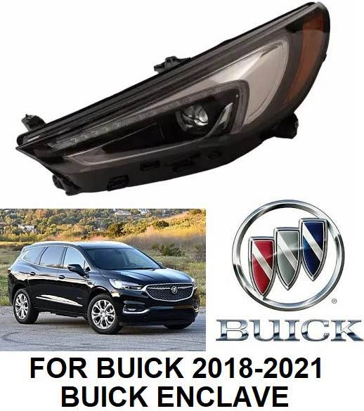 Buick Enclave Left Side Headlight 2018-2021 Part 84410855 - photo 4