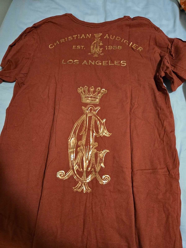 Christian Audigier Men's Large T-Shirt - photo 3
