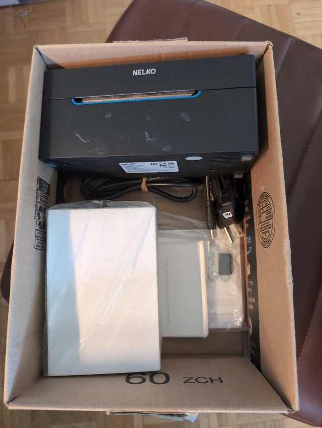Nelko thermal label printer