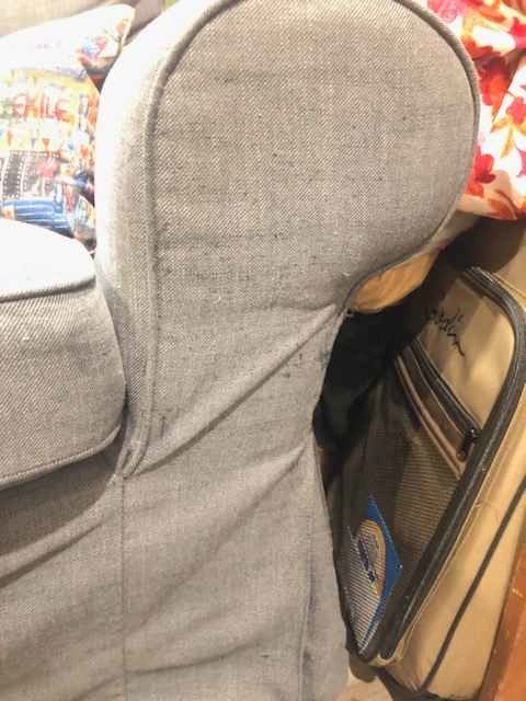 Ikea Ektorp 3 seater sofa dark grey - photo 3