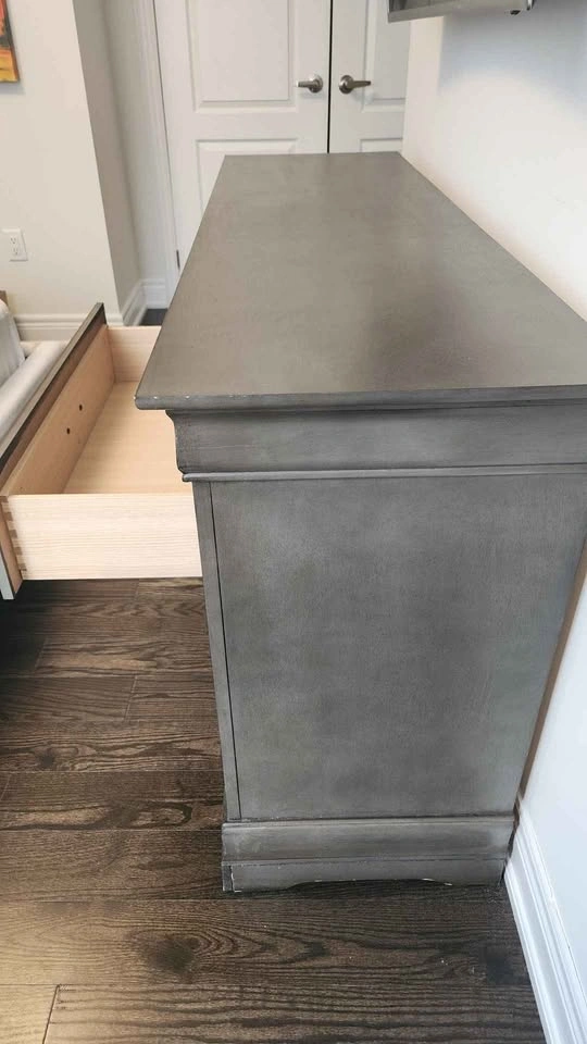 Dark Grey 6-Drawer Dresser - photo 3