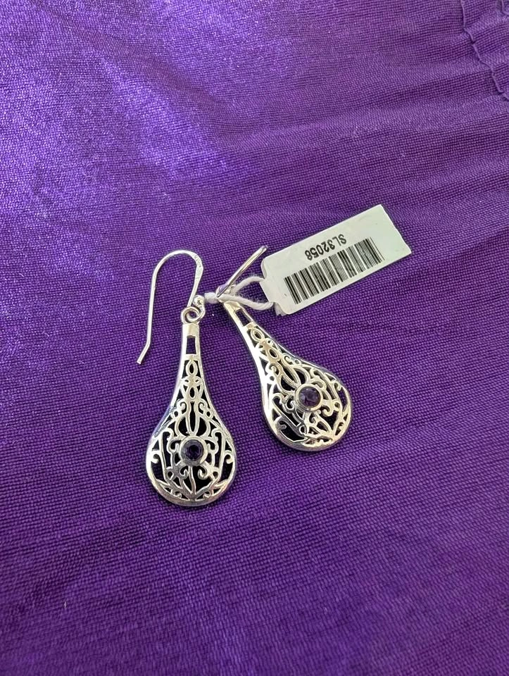 Brand New Pure Silver Earrings (925 stamp)