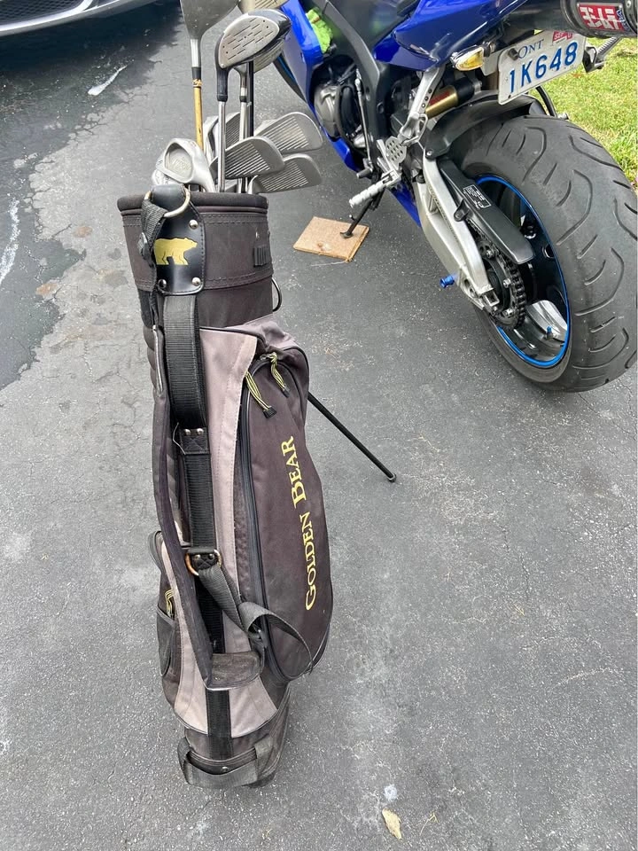 Golden Bear Golf Club Set with Stand Bag