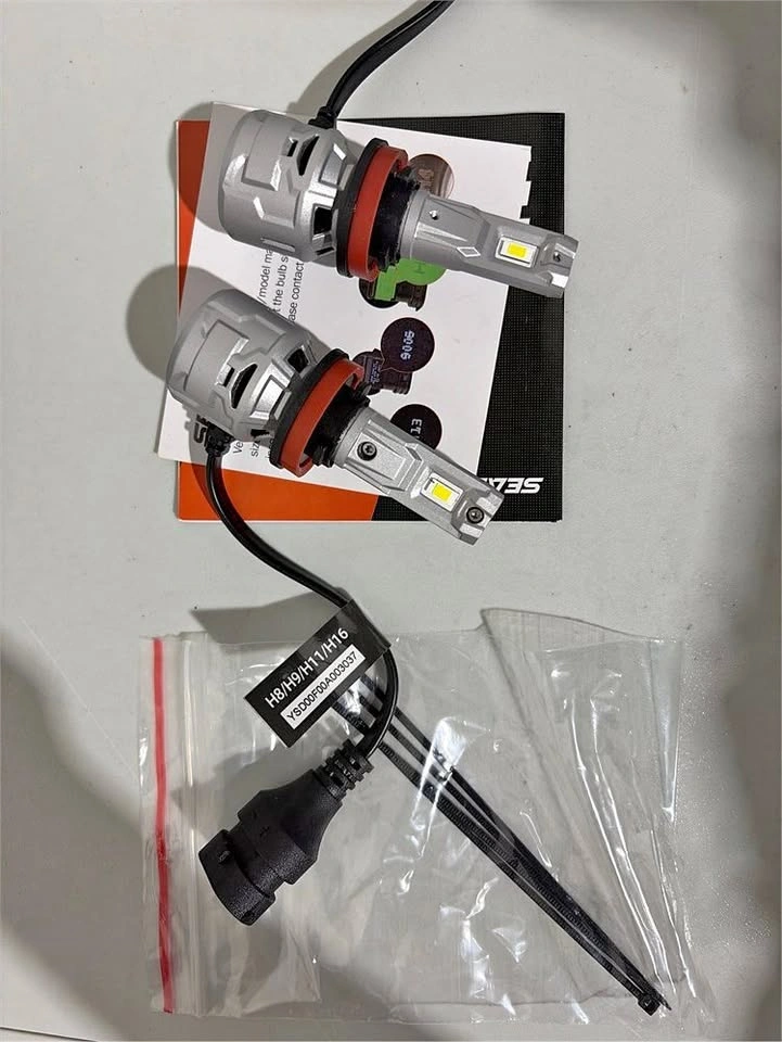 SEALIGHT H8/H9/H11/H16 LED Headlight Bulbs - 28,000 Lumens