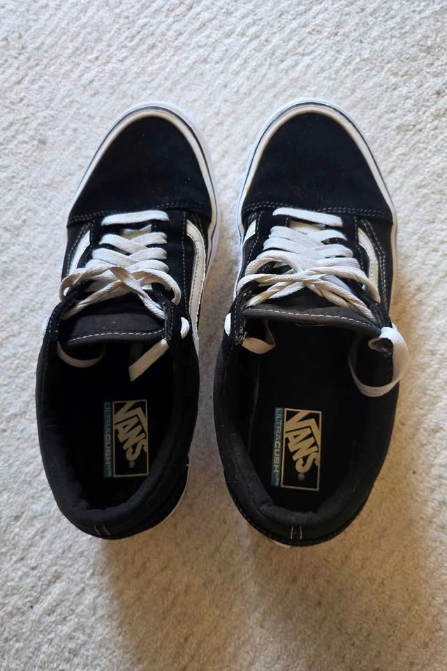 Vans Old Skool Lite (UltraCush) – Black/White - Sizes 10.5 - photo 2