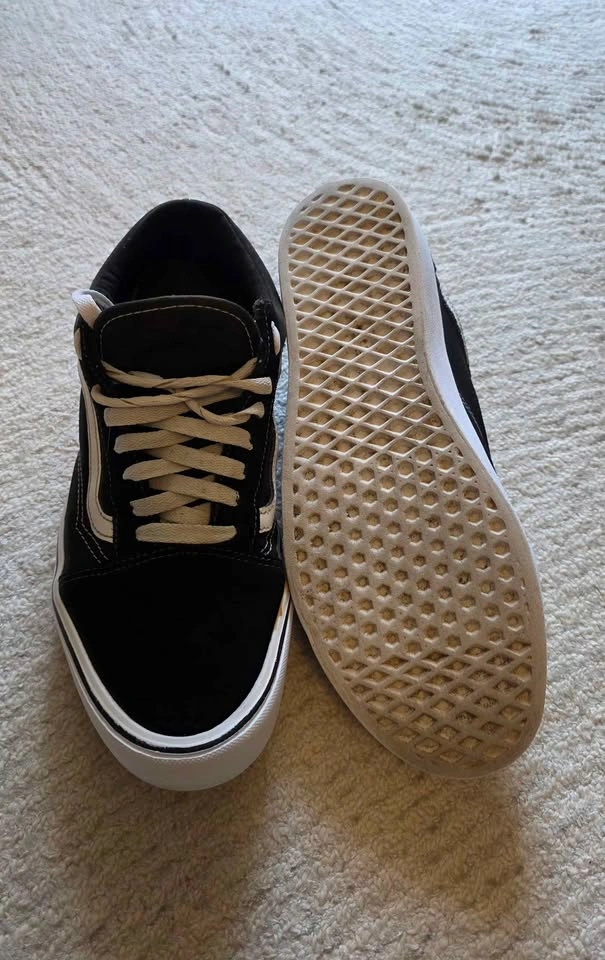 Vans Old Skool Lite (UltraCush) – Black/White - Sizes 10.5 - photo 4