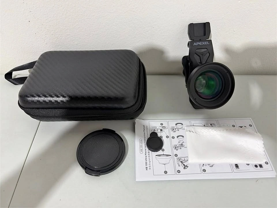 APEXEL 100Ultra Macro Lens - Enhanced Version for Smartphones