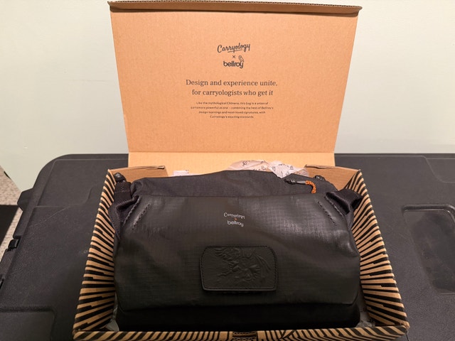 Bellroy x Carryology Chimera Sling 6L – Like-new w/mod