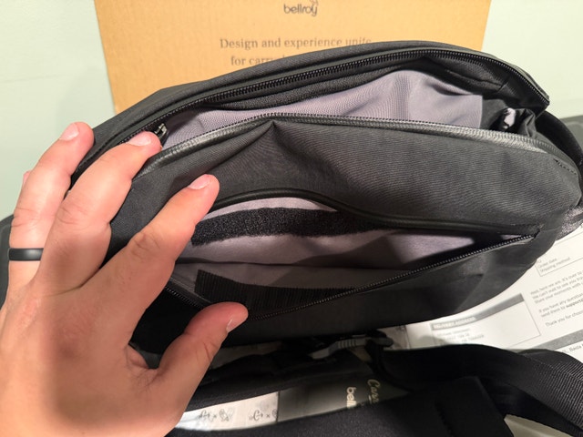 Bellroy x Carryology Chimera Sling 6L – Like-new w/mod - photo 5
