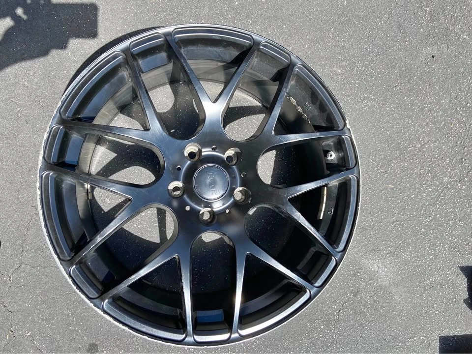 VMR 710 Style 19x8.5 ET35 5x120 Black Alloy Wheel