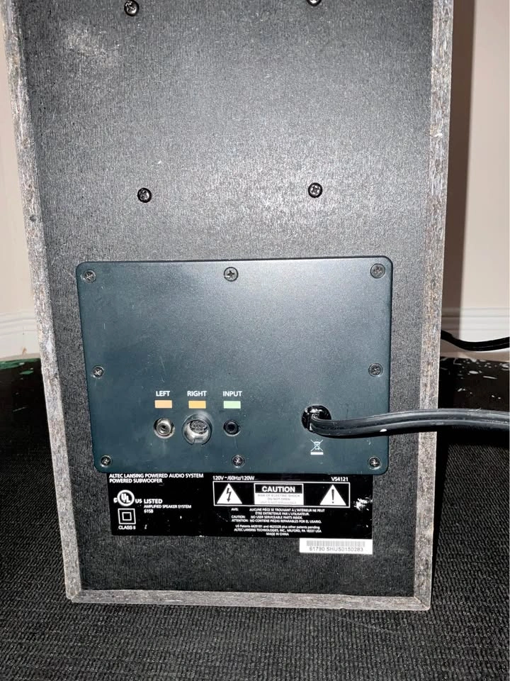 Altec Lansing VS4121 2.1 Computer Speaker System - photo 3