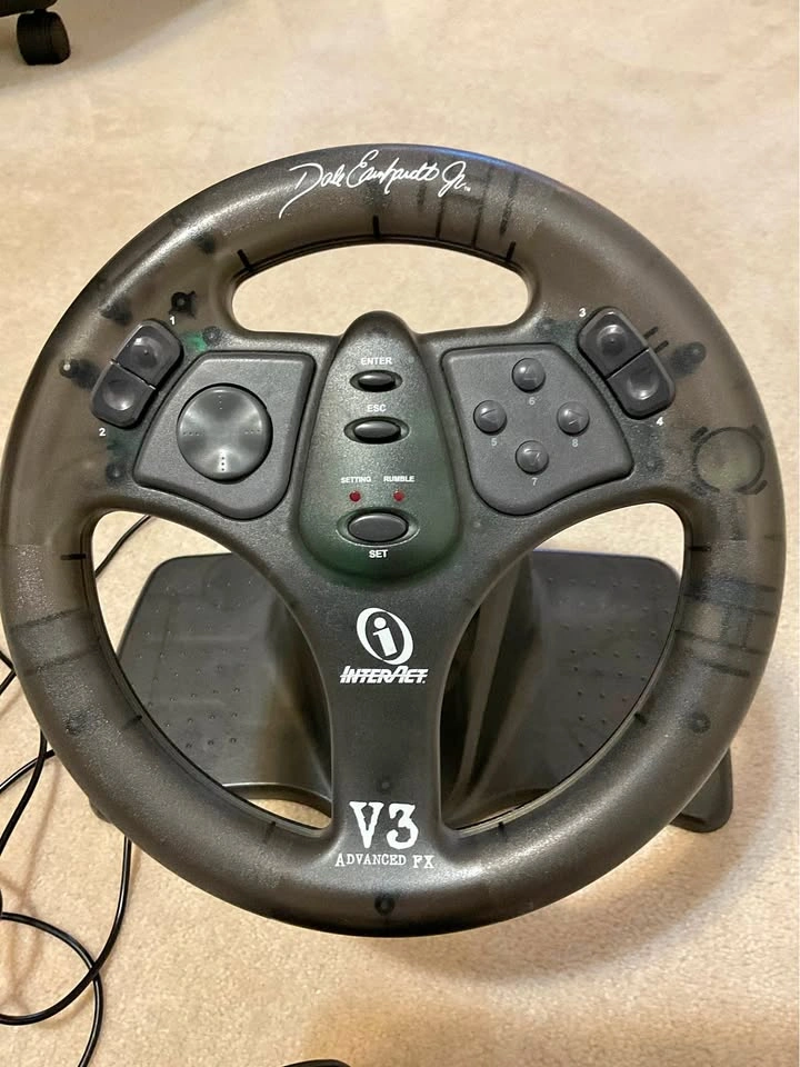 InterAct V3 Advanced FX Dale Earnhardt Jr. Racing Wheel