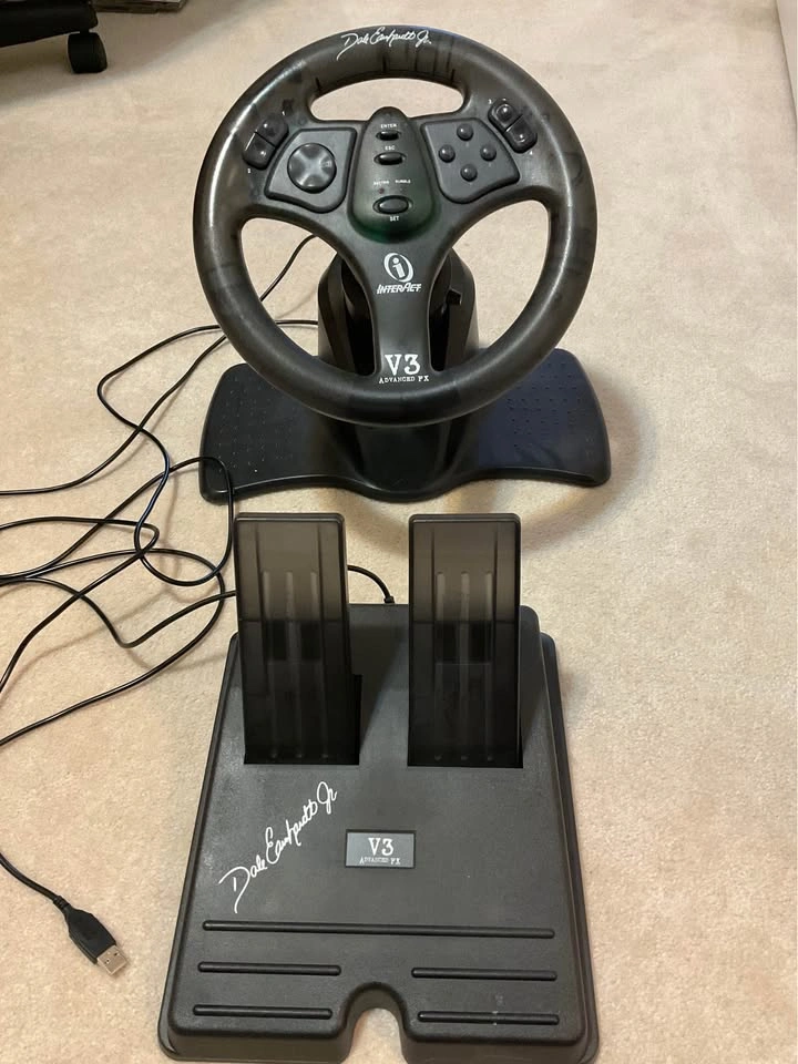 InterAct V3 Advanced FX Dale Earnhardt Jr. Racing Wheel - photo 2