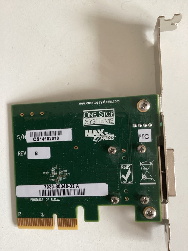 PCIe host board PCI-e card for DNxIO Nitris DXMedia Composer - photo 2