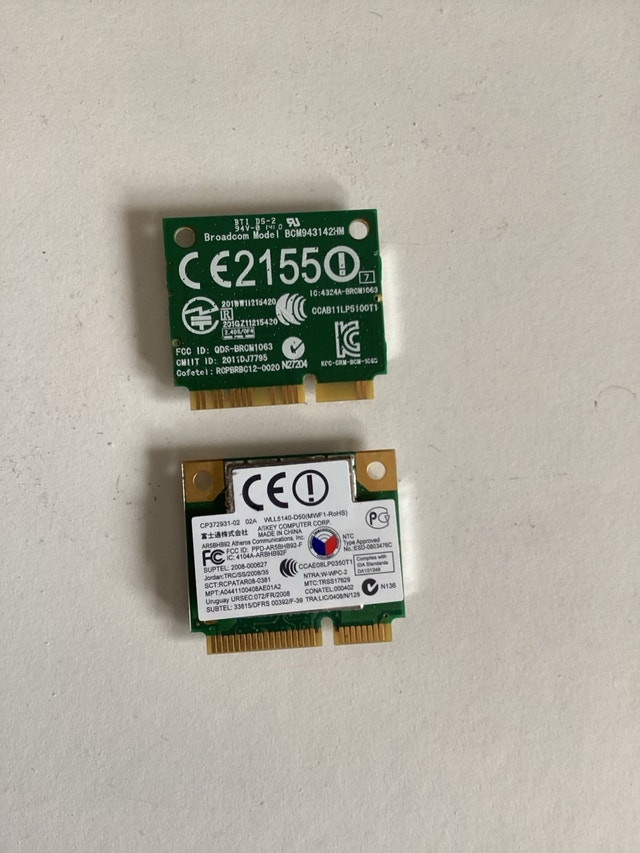 mini pcie wifi card