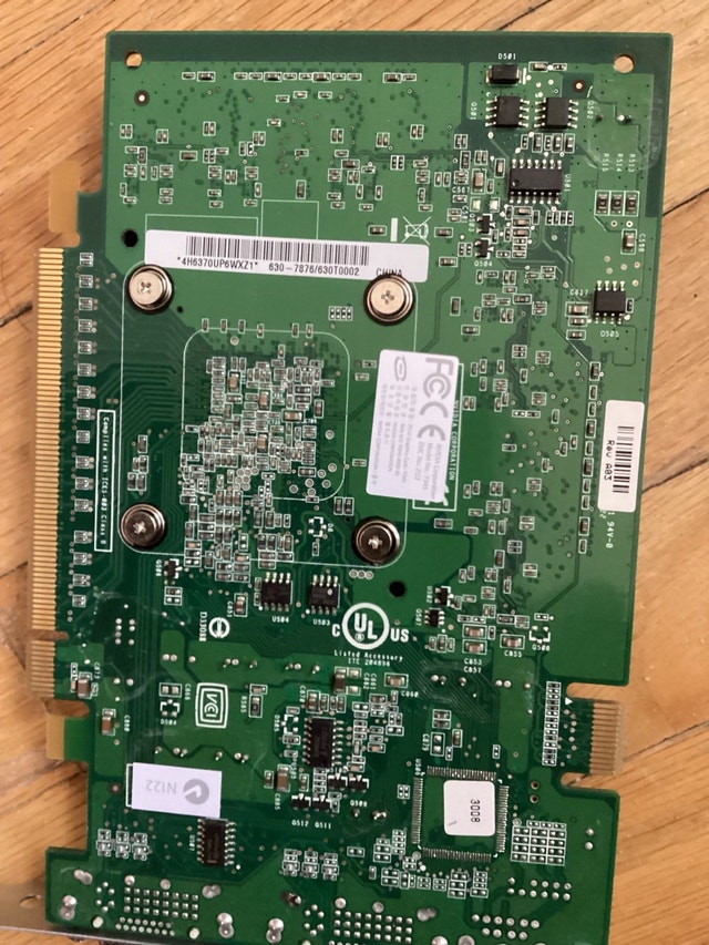 Apple Mac Nvidia P345, EMC 2122 video card