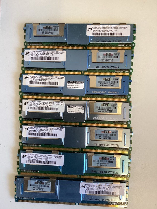 Micron 4GB DDR2 Memory for MacPro 2006/2007