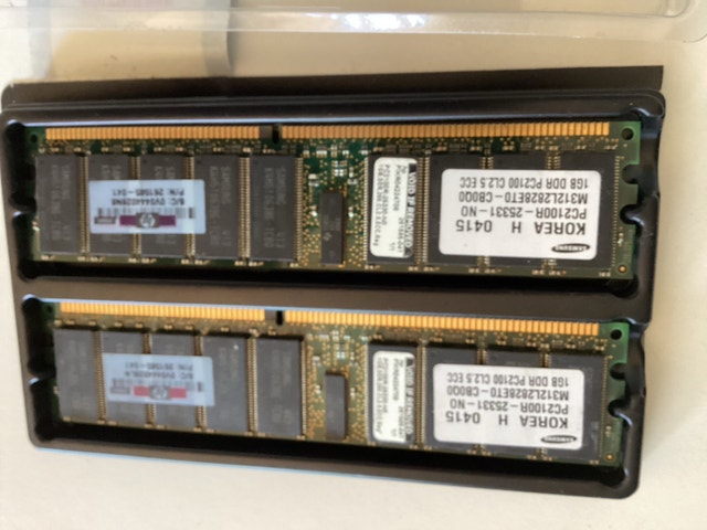 Samsung 1GB DDR PC2100 RAM