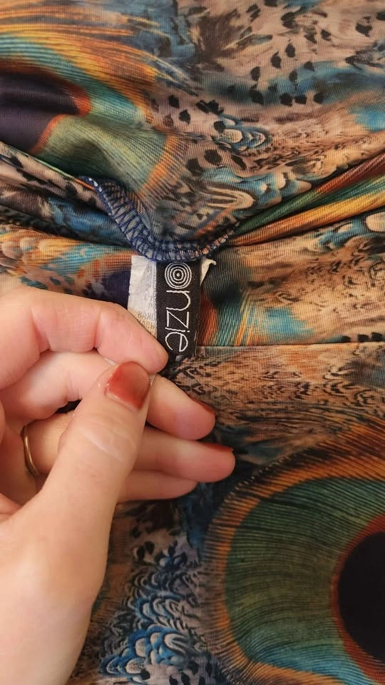 Onzie peacock leggings - photo 3