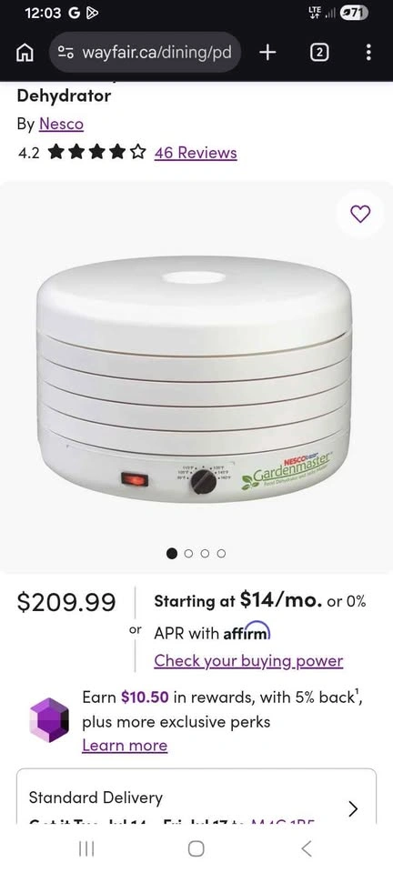 Food Dehydrator - Snackmaster by American Harvest - photo 4