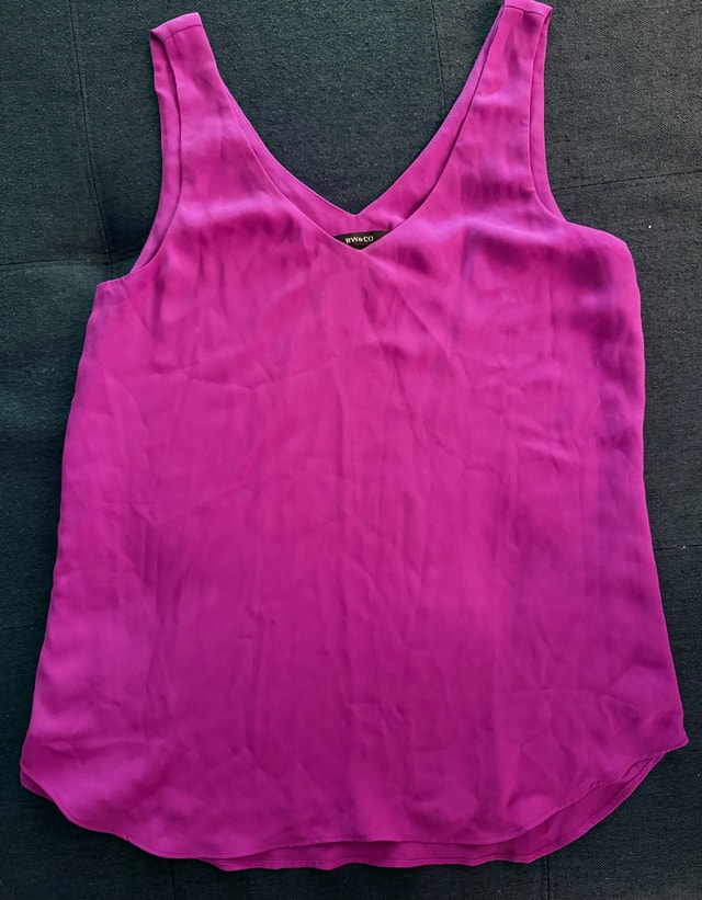 RW&CO. Sleeveless V-Neck Top