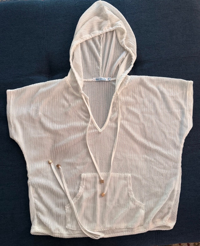 Blue Island Women's Knit Beach Hoodie