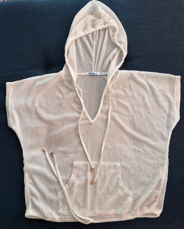 Blue Island Women's Knit Beach Hoodie - photo 2
