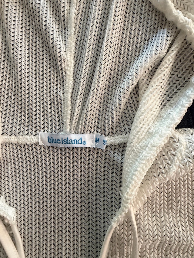 Blue Island Women's Knit Beach Hoodie - photo 3
