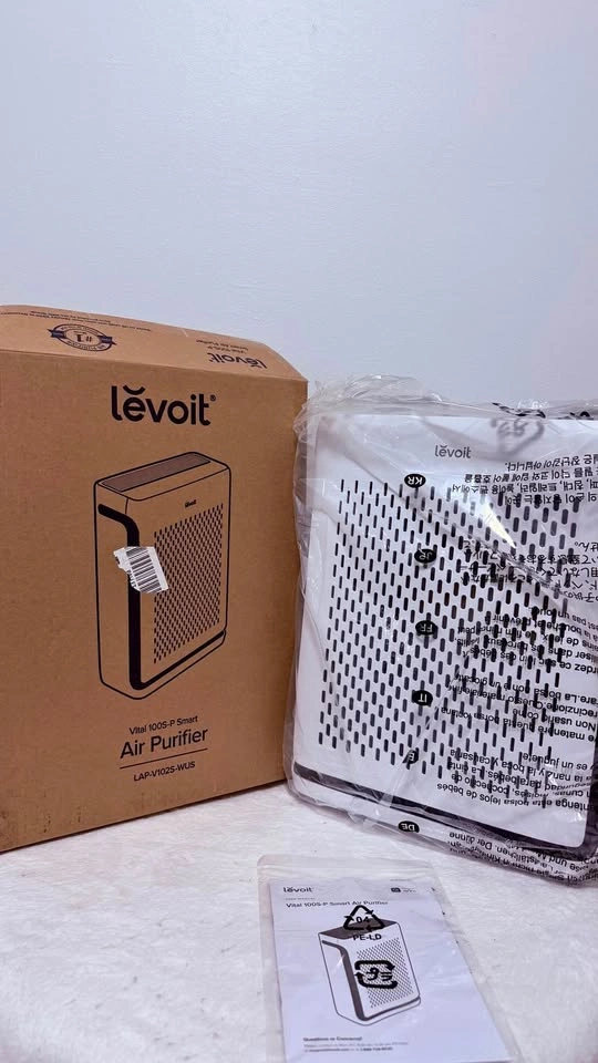 LEVOIT Vital 100S Smart Air Purifier – WiFi, HEPA Filter