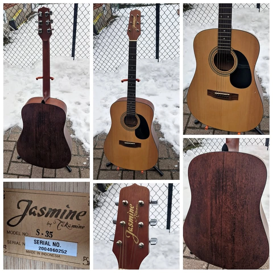$200 Jasmine by Takamine S35 Dreadnaught Acoustic