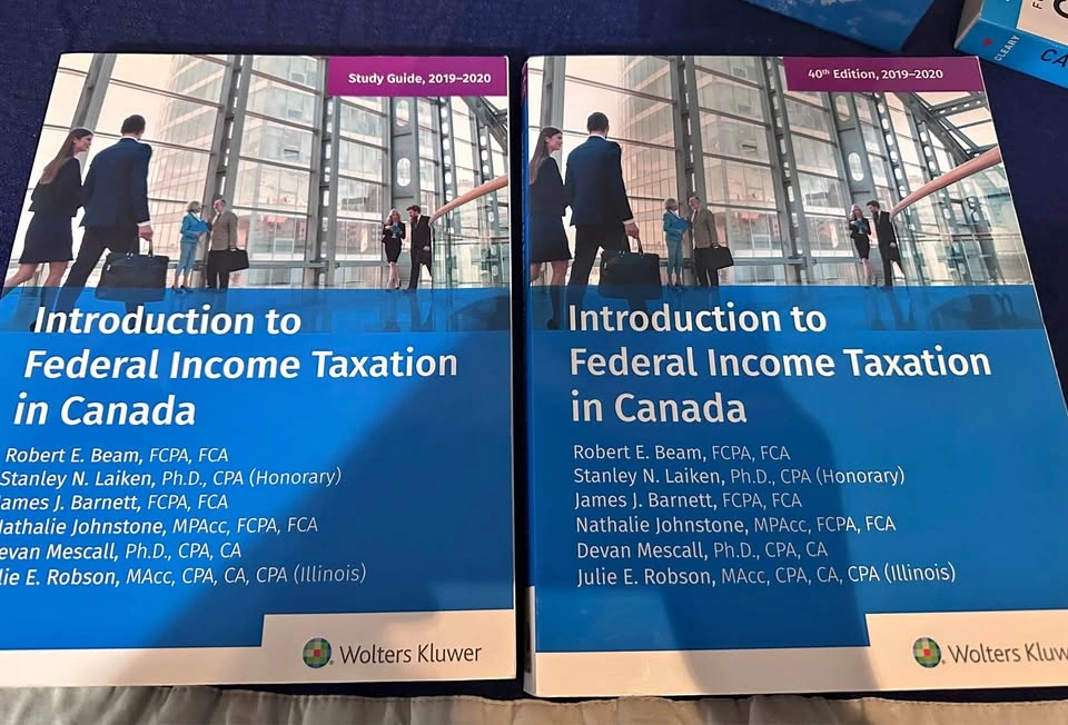 Introduction to Federal Income Taxation in Canada 40th edition