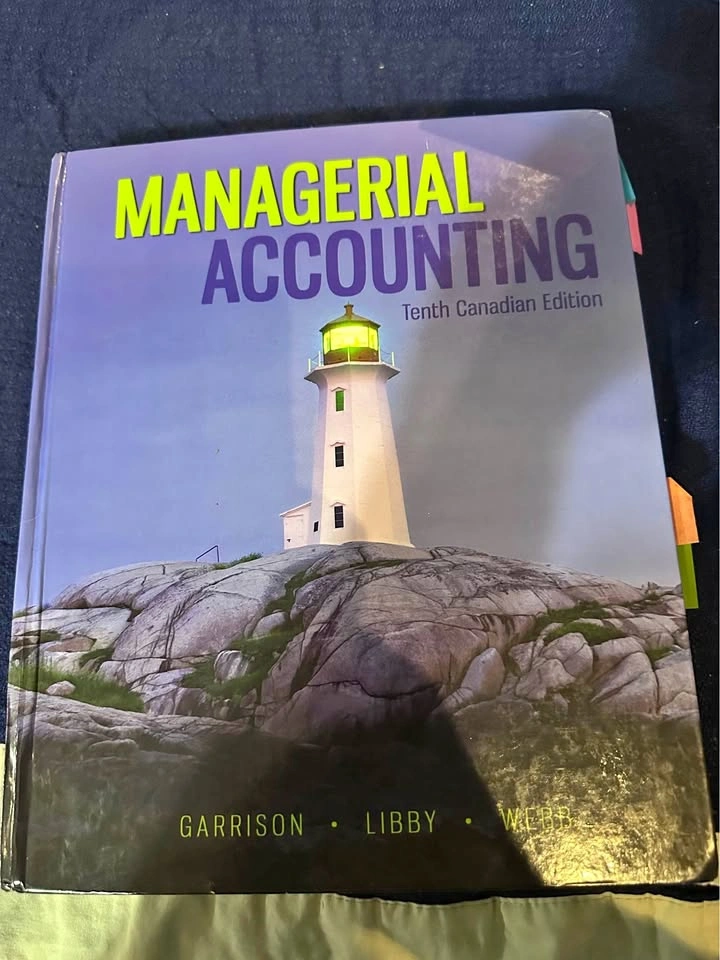 Managerial accounting- 10th edition