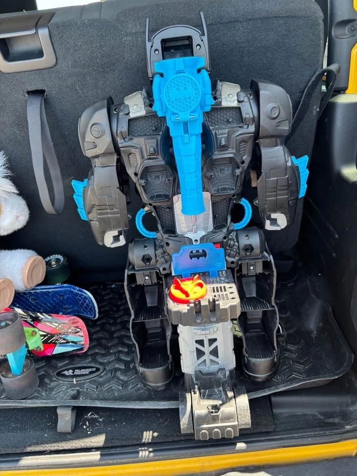 Imaginext Batman Transforming Batbot - As is, 2 figures included - photo 2