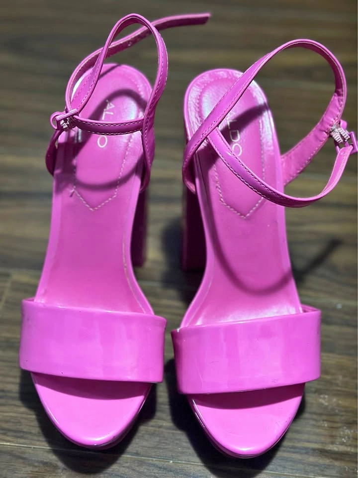 Enid Wednesday pink ALDO heels- US size 6