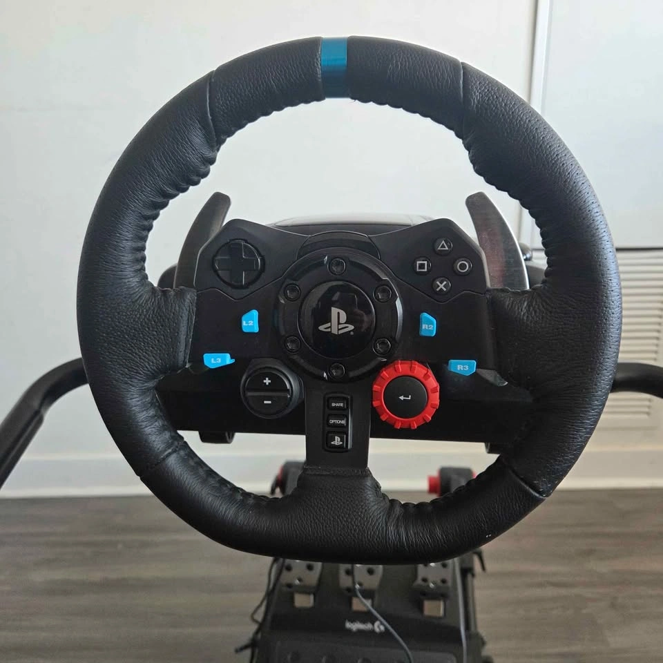 Logitech G29 Racing Sim Bundle – GT Lite Chair, Shifter & Handbr - photo 5
