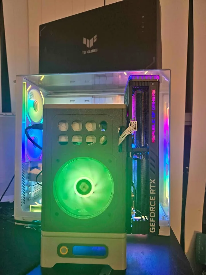 Itx gaming pc 4060ti strix+5600