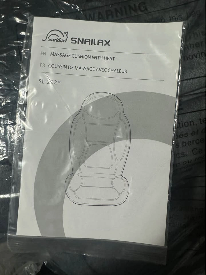 Brand New- Snail X Massage Cushion and Heat - photo 3