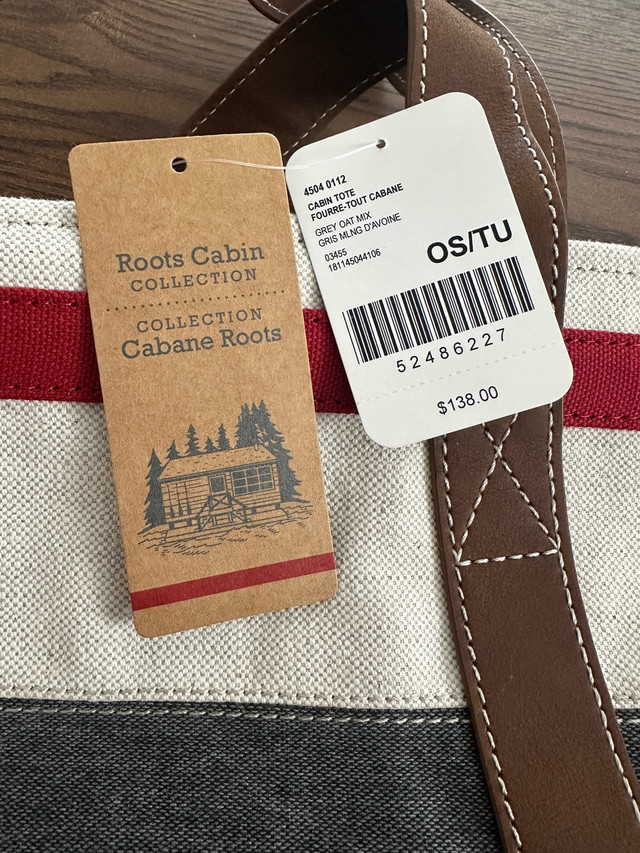 BRAND NEW with Tags Roots Cabin Collection Tote - photo 3