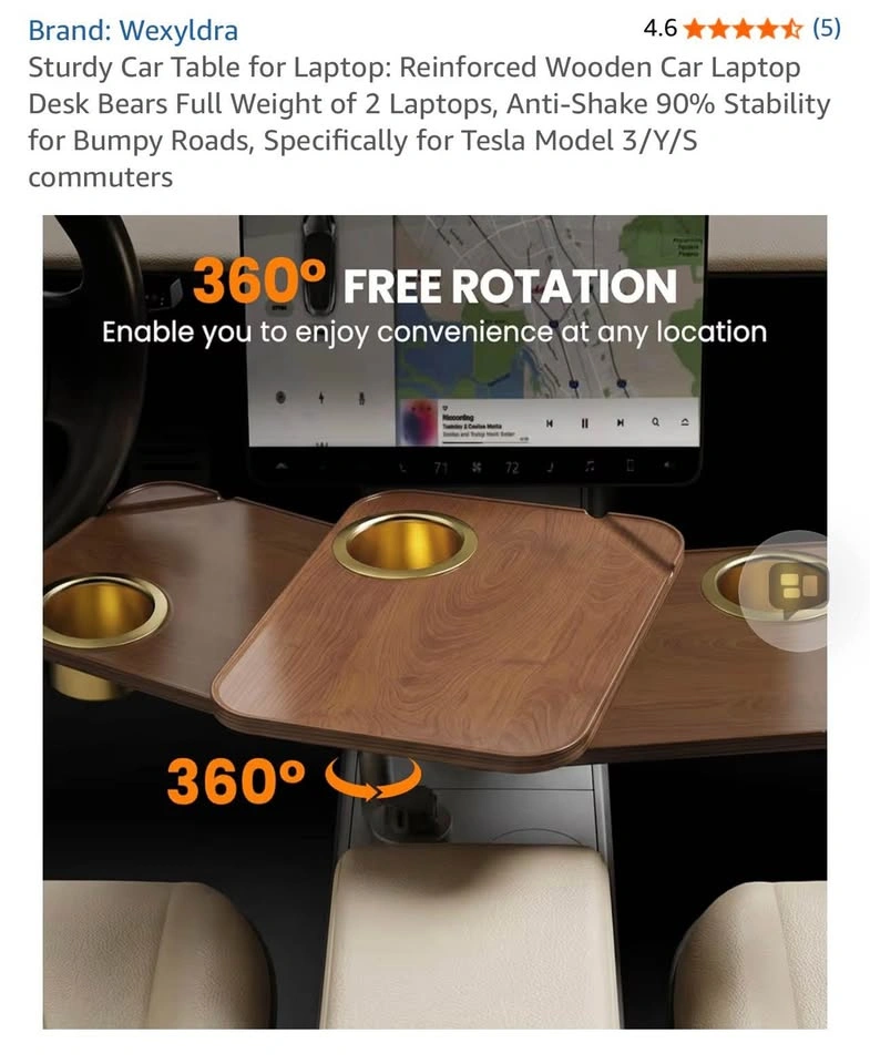 Sturdy Car Table for Laptop - photo 3