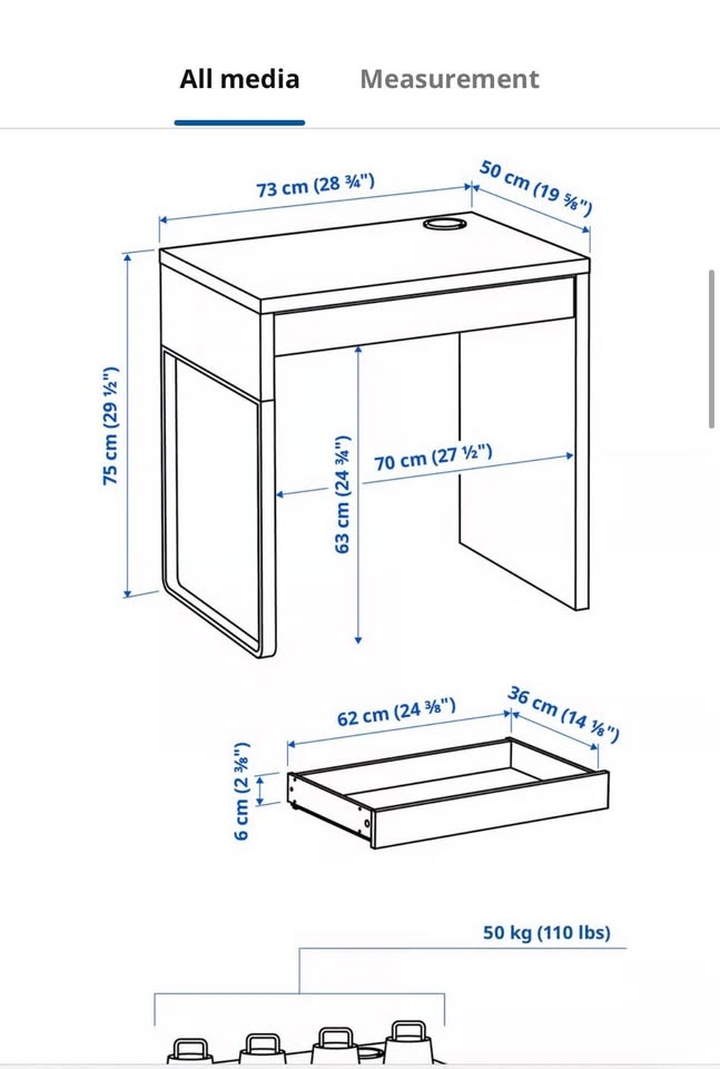 Ikea MICKE Desk - photo 3