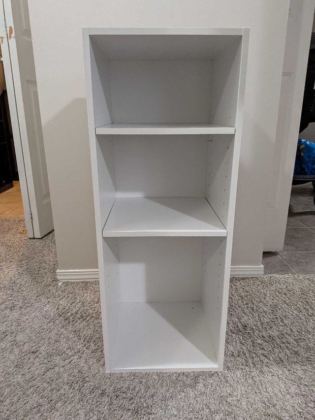 Walmart White 3-Tier Shelf