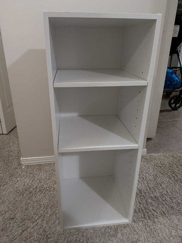 Walmart White 3-Tier Shelf - photo 2