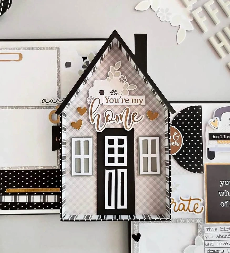 Custom ‘You Are My Home’ Scrapbook | Personalized Photo Album