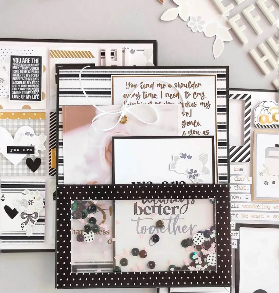 Custom ‘You Are My Home’ Scrapbook | Personalized Photo Album - photo 4