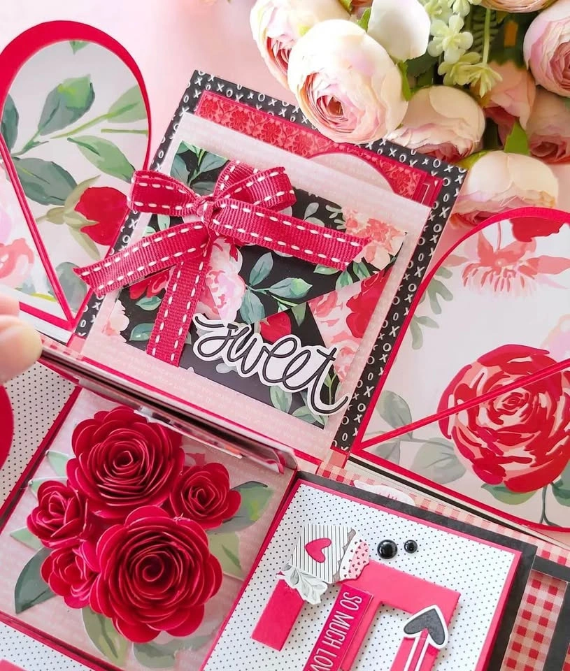 Custom Love Explosion Box | Personalized Photo Gift Box - photo 2