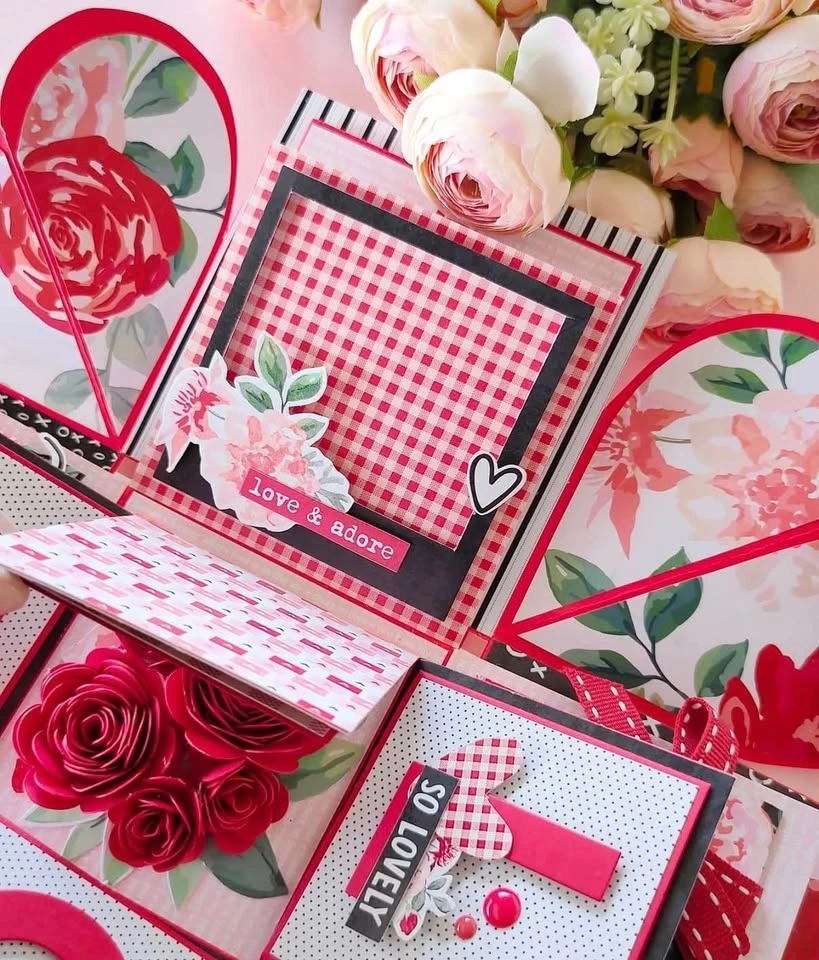 Custom Love Explosion Box | Personalized Photo Gift Box - photo 3