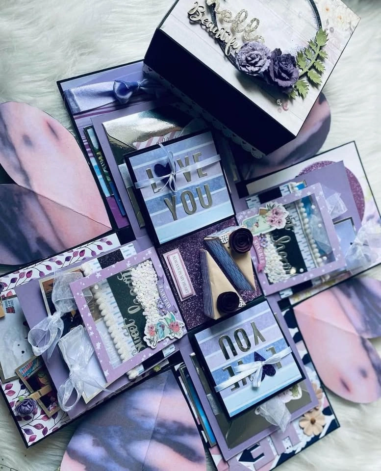 Handmade Scrapbooks / Cards / Explosion Boxes - photo 2