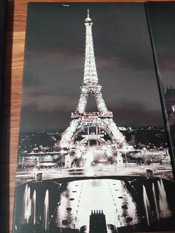 Golden Gate + Paris/London Wall Art Bundle – 3 Pieces - photo 4
